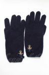画像1: Jane Marple / Angelエンブロイダリーのグローブ  ネイビー H-26-03-07-077-JM-ZA-KB-ZH (1)