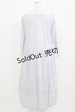 画像3: Jane Marple Dans Le Salon / Wall paper tablier dress  ラベンダー H-26-03-07-007-JM-OP-KB-ZH