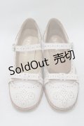 Jane Marple / トゥリボンのメリージェーンシューズ M オフホワイト H-26-03-07-079-JM-SH-KB-ZH
