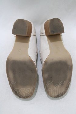 画像4: Jane Marple / トゥリボンのメリージェーンシューズ M オフホワイト H-26-03-07-079-JM-SH-KB-ZH