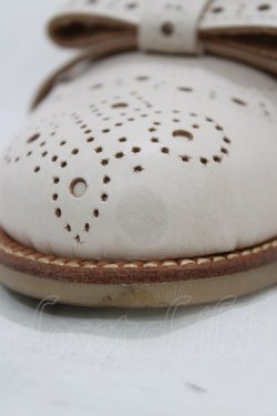 画像6: Jane Marple / トゥリボンのメリージェーンシューズ M オフホワイト H-26-03-07-079-JM-SH-KB-ZH