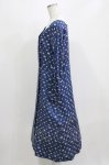 画像2: Jane Marple / Tumbling Diceのグースカラードレス  紺 H-26-03-07-008-JM-OP-KB-ZH (2)