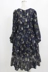 画像3: Jane Marple / The nursery Alice tunic dress  ネイビー H-26-03-07-009-JM-OP-KB-ZH (3)