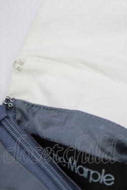 画像4: Jane Marple / Ribbon stripe jacquardのパブリックドレス  ブルーグレー H-26-03-07-001-JM-OP-KB-ZH