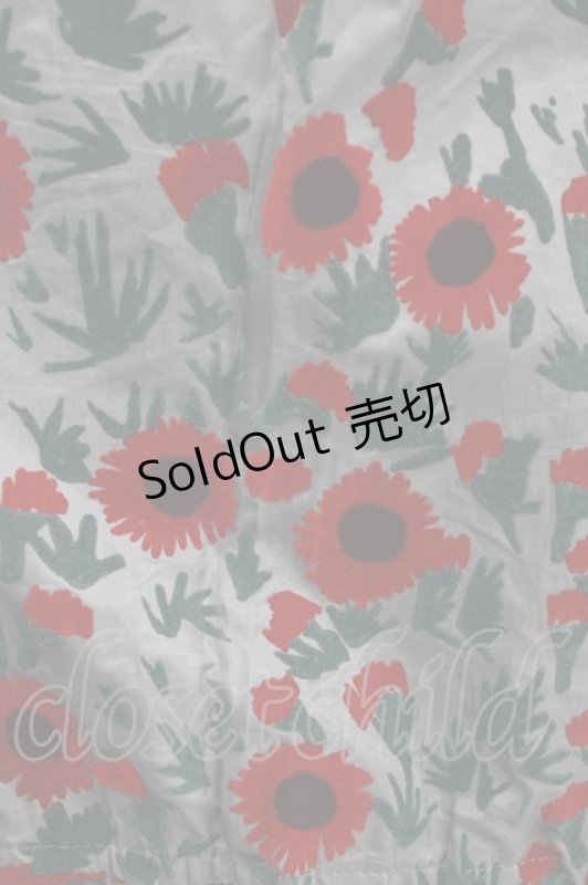 画像4: Jane Marple Dans Le Salon / Winter daisy strap dress  グレー H-26-03-07-012-JM-OP-KB-ZH (4)