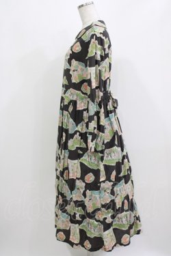 画像2: Jane Marple / Puss in Boots playfulドレス  ブラック H-26-03-07-013-JM-OP-KB-ZH