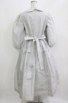 画像3: Jane Marple / クラッシュタフタ ラウンドカラードレス M シルバーグレー H-26-03-07-014-JM-OP-KB-ZH (3)