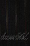 画像4: Jane Marple / British stripeタブリエドレス M チャコールグレー H-26-03-07-015-JM-OP-AK-ZH (4)