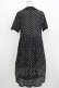 画像3: Jane Marple Dans Le Salon / Polka dots shirring dress M ブラック H-26-03-07-016-JM-OP-AK-ZH (3)