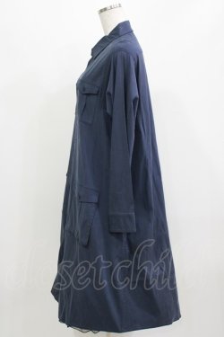 画像2: Jane Marple Dans Le Salon / ドルマンシャツワンピース  ネイビー H-26-03-07-002-JM-OP-KB-ZH