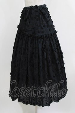 画像2: Jane Marple / Cut flower lace dress skirt  ブラック H-26-03-07-018-JM-SK-KB-ZH