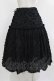 画像3: Jane Marple / Cut flower lace dress skirt  ブラック H-26-03-07-018-JM-SK-KB-ZH (3)