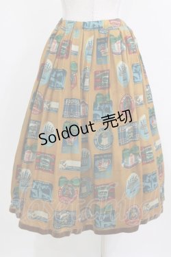 画像3: Jane Marple / Bonne Journee Hotelタックスカート  マスタード H-26-03-07-019-JM-SK-KB-ZH