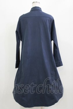 画像3: Jane Marple Dans Le Salon / ドルマンシャツワンピース  ネイビー H-26-03-07-002-JM-OP-KB-ZH