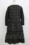 画像3: Jane Marple / Memory Shadow Checkレイヤードドレス  ブラックチェック H-26-03-07-024-JM-OP-KB-ZH (3)
