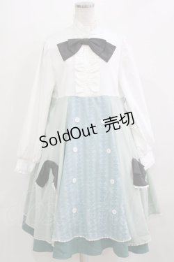 画像1: Favorite / ドッキングワンピース XL オフ/ミント H-26-03-08-001-LO-OP-NS-ZH