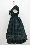 画像2: BABY,THE STARS SHINE BRIGHT / タータンチェックミニ袖ジャンパースカート&カチューシャセット Free ネイビー H-26-03-08-027-BA-OP-NS-ZH (2)