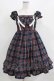 画像1: BABY,THE STARS SHINE BRIGHT / タータンチェックカチューシャ&リボンミニ袖ジャンパースカートセット Free ネイビー H-26-03-08-029-BA-OP-NS-ZH (1)