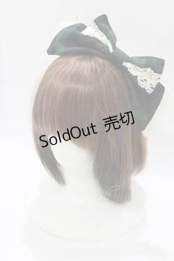 画像4: BABY,THE STARS SHINE BRIGHT / タータンチェックミニ袖ジャンパースカート&カチューシャセット Free ネイビー H-26-03-08-030-BA-OP-NS-ZH