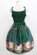 画像3: Enchantlic Enchantilly / クイーンキャット〜トランプの国〜ジャンパースカート Free グリーン H-26-03-08-031-LO-OP-NS-ZH (3)