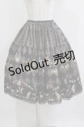 Enchantlic Enchantilly / 真夜中のパルコフェリーチェティアードスカート M ブラック H-26-03-08-034-LO-SK-NS-ZH