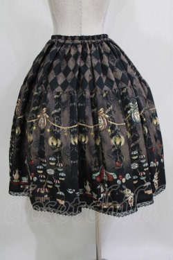 画像3: Enchantlic Enchantilly / 真夜中のパルコフェリーチェティアードスカート M ブラック H-26-03-08-034-LO-SK-NS-ZH