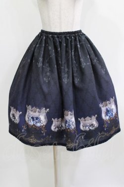 画像1: Enchantlic Enchantilly / 金魚の宝石箱のスカート Free ブラック H-26-03-08-036-LO-SK-NS-ZH