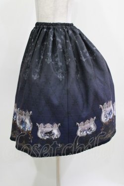 画像2: Enchantlic Enchantilly / 金魚の宝石箱のスカート Free ブラック H-26-03-08-036-LO-SK-NS-ZH