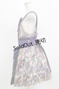 画像2: MAM MAXICIMAM / 濃姫の戦国月夜の乙女 夢幻の恋変化ジャンパースカート Free パープル H-26-03-08-005-0-OP-NS-ZH
