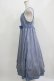 画像2: Amavel / チャイナキャミカシュクールロングワンピース Free ブルー H-26-03-08-038-CA-OP-NS-ZH (2)