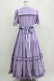 画像3: Maria pipi / セーラーカラーチェックレースドレス Free LAVENDER H-26-03-08-039-EL-OP-NS-ZH (3)