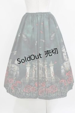 画像3: Enchantlic Enchantilly / 幻影薔薇城〜コウモリ公爵からの招待状〜スカート Free グリーン H-26-03-08-040-LO-SK-NS-ZH