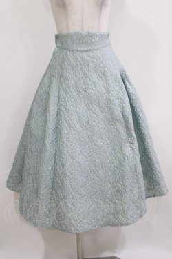 画像1: an another angelus / ふくれジャガードサイドタックスカート Free MINT H-26-03-08-042-CA-SK-NS-ZH
