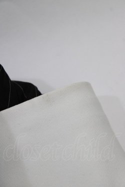 画像4: Amavel / 衿配色ストライプクラシカルワンピース Free ブラック H-26-03-08-044-CA-OP-NS-ZH