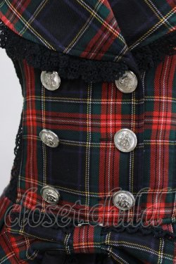 画像4: BABY,THE STARS SHINE BRIGHT / タータンチェックプリーツジャンパースカート Free ブラック H-26-03-08-046-BA-OP-NS-ZH