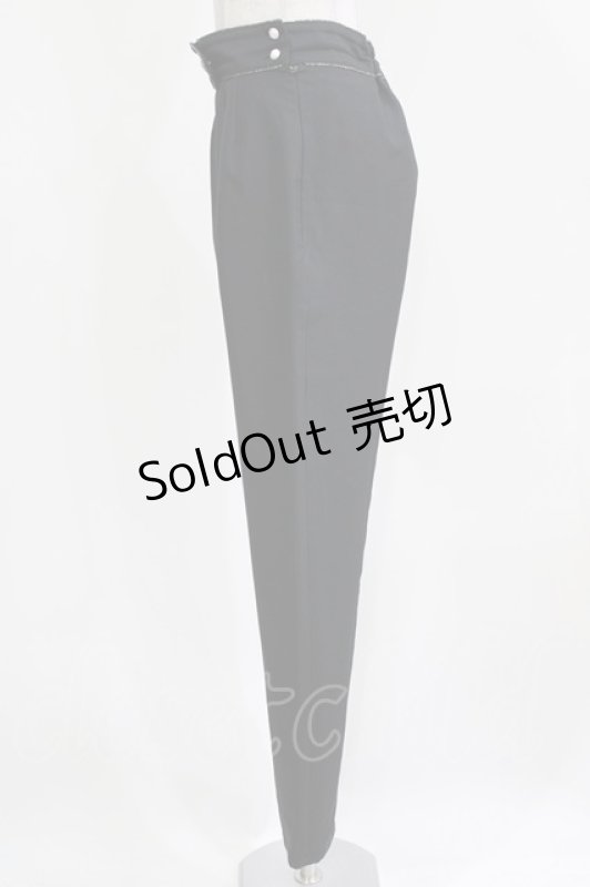 画像2: ALICE and the PIRATES / 光と影のロングパンツ Free ブラック H-26-03-08-048-PA-PA-NS-ZH (2)