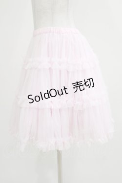 画像2: Angelic Pretty / ソフトチュールペチコート Free ピンク H-26-03-08-050-AP-SK-NS-ZH