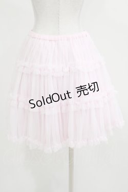 画像3: Angelic Pretty / ソフトチュールペチコート Free ピンク H-26-03-08-050-AP-SK-NS-ZH