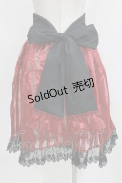 画像3: Enchantlic Enchantilly / リボンコルセットオーバースカート Free レッド H-26-03-08-053-LO-SK-NS-ZH