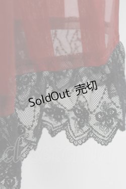 画像4: Enchantlic Enchantilly / リボンコルセットオーバースカート Free レッド H-26-03-08-053-LO-SK-NS-ZH