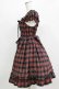 画像2: BABY,THE STARS SHINE BRIGHT / タータンチェックミニ袖ジャンパースカート Free ブラック H-26-03-08-007-BA-OP-NS-ZH (2)