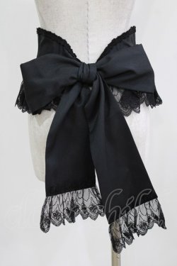 画像3: Enchantlic Enchantilly / ローズレースリボンコルセット Free ブラック H-26-03-08-055-LO-SK-NS-ZH