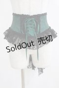 Enchantlic Enchantilly / ローズレースリボンコルセット Free グリーン H-26-03-08-057-LO-SK-NS-ZH