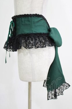 画像2: Enchantlic Enchantilly / ローズレースリボンコルセット Free グリーン H-26-03-08-057-LO-SK-NS-ZH