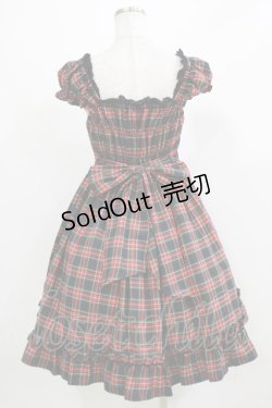 画像3: BABY,THE STARS SHINE BRIGHT / タータンチェックミニ袖ジャンパースカート Free ブラック H-26-03-08-007-BA-OP-NS-ZH