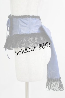画像2: Enchantlic Enchantilly / ローズレースリボンコルセット Free ブルー H-26-03-08-058-LO-SK-NS-ZH