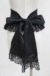 画像3: Enchantlic Enchantilly / ローズレースリボンコルセット Free ブラック H-26-03-08-059-LO-SK-NS-ZH (3)