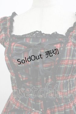 画像4: BABY,THE STARS SHINE BRIGHT / タータンチェックミニ袖ジャンパースカート Free ブラック H-26-03-08-007-BA-OP-NS-ZH