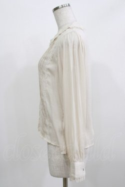 画像2: an another angelus / レース使いピンタックブラウス Free IVORY H-26-03-08-064-CA-BL-NS-ZH