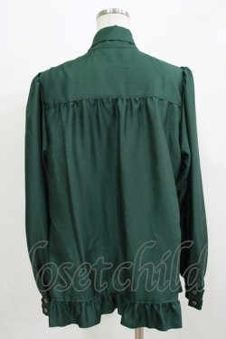 画像3: Enchantlic Enchantilly / ノーブルリボンタイブラウス Free グリーン H-26-03-08-068-LO-BL-NS-ZH